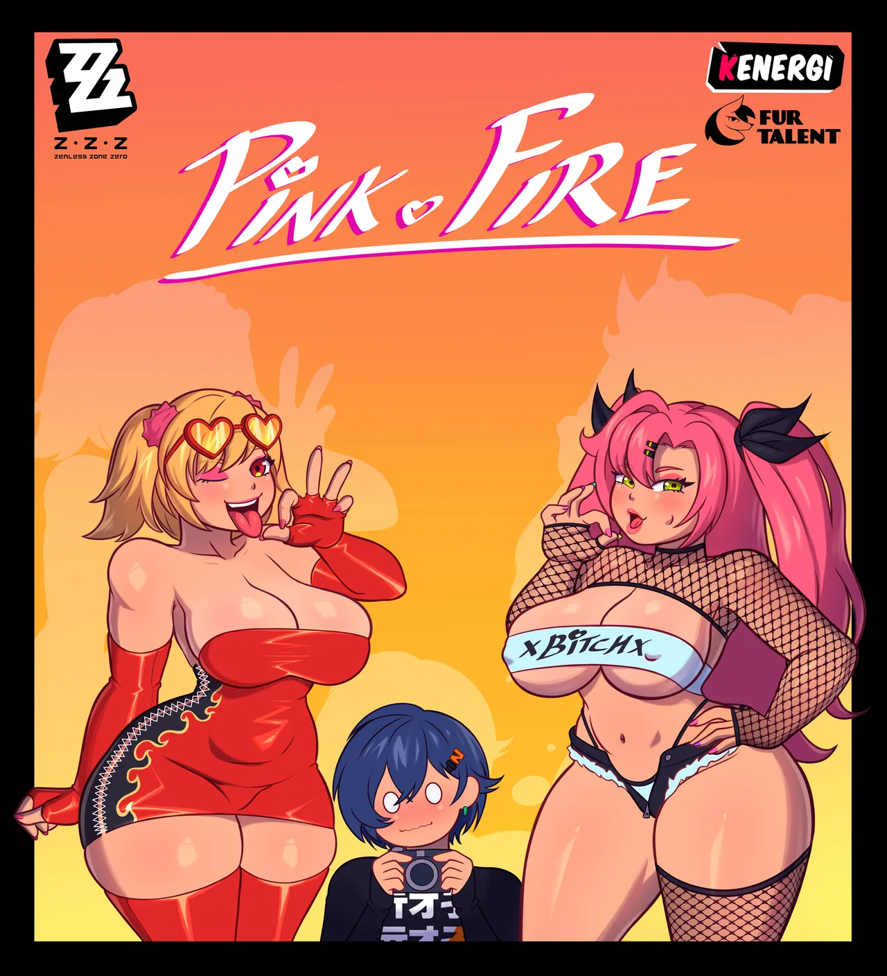 Pink Fire page 1 full