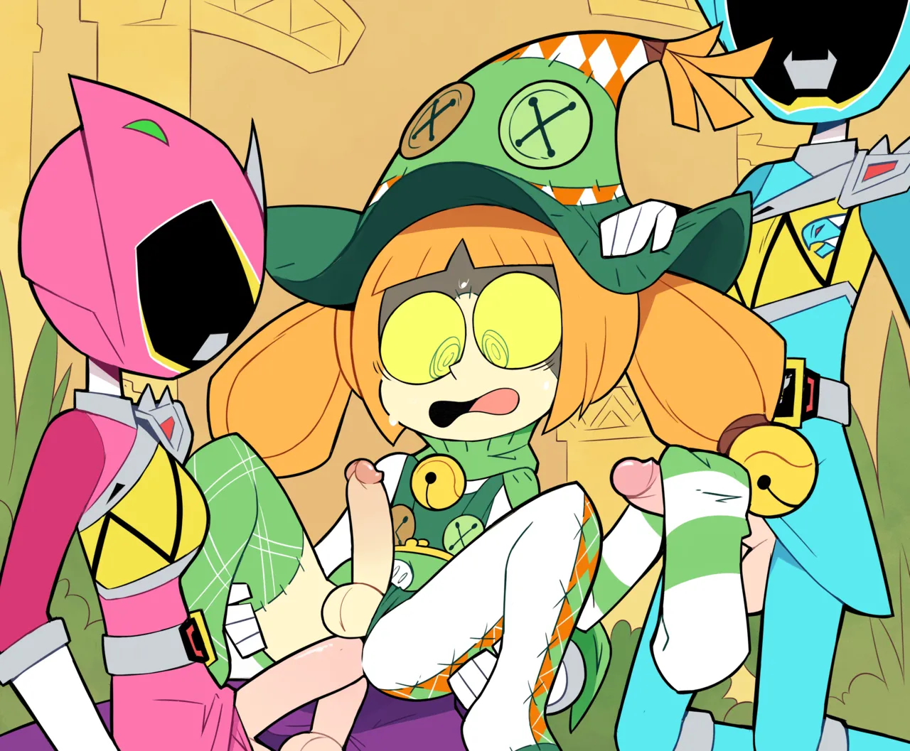 Luckyrou ft Kyoryuger Gals page 5 full