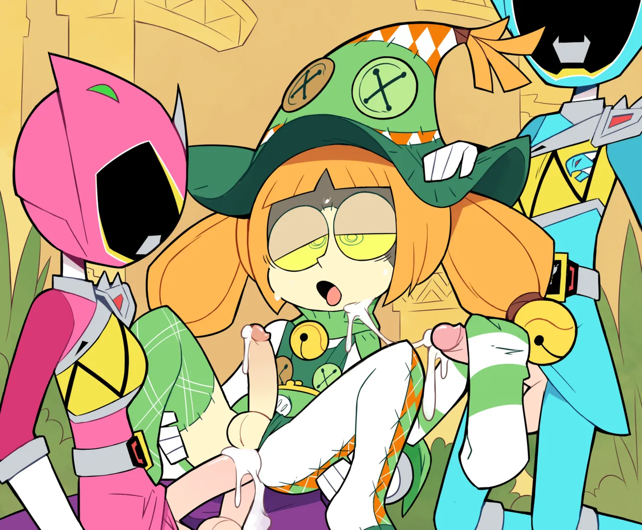 Luckyrou ft Kyoryuger Gals page 6 full
