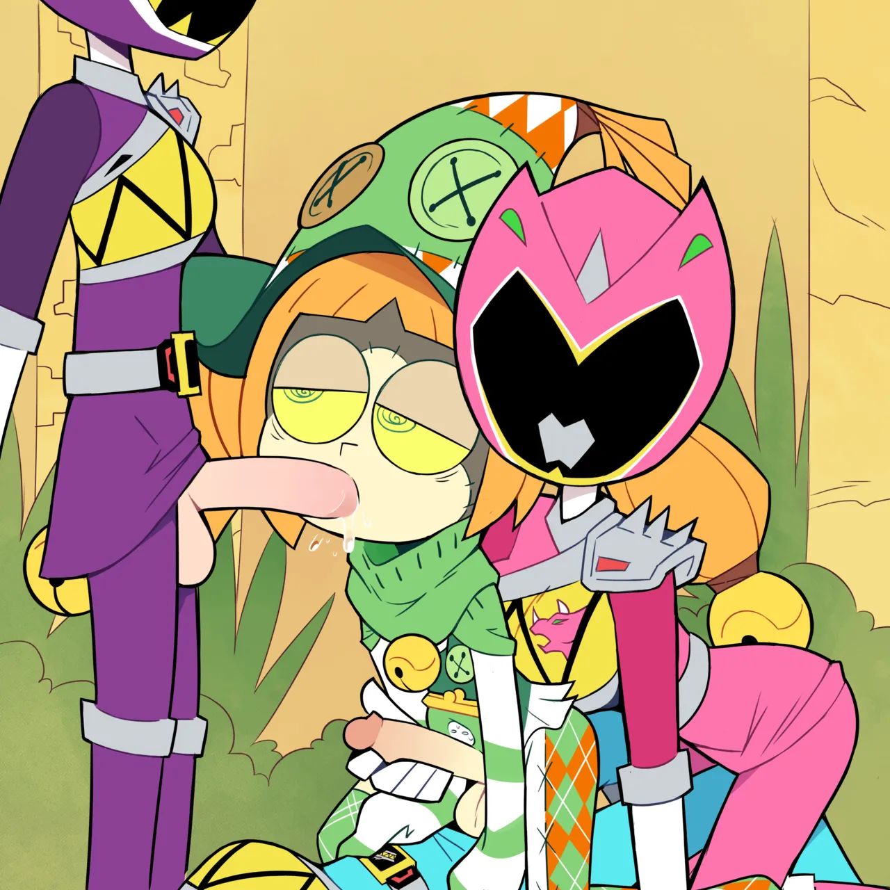 Luckyrou ft Kyoryuger Gals page 7 full