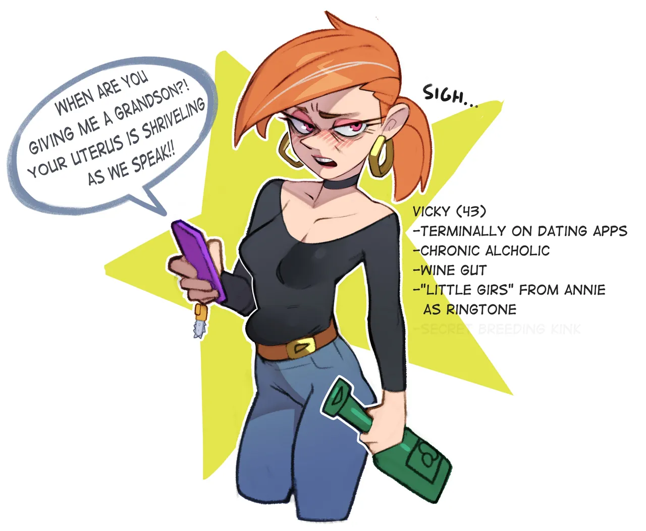 Combos & Doodles Vicky Fairy Odd Parents page 1 full
