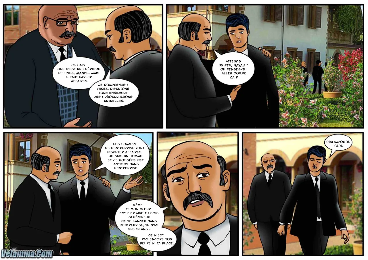 Velamma - 033- Les Funérailles page 3 full
