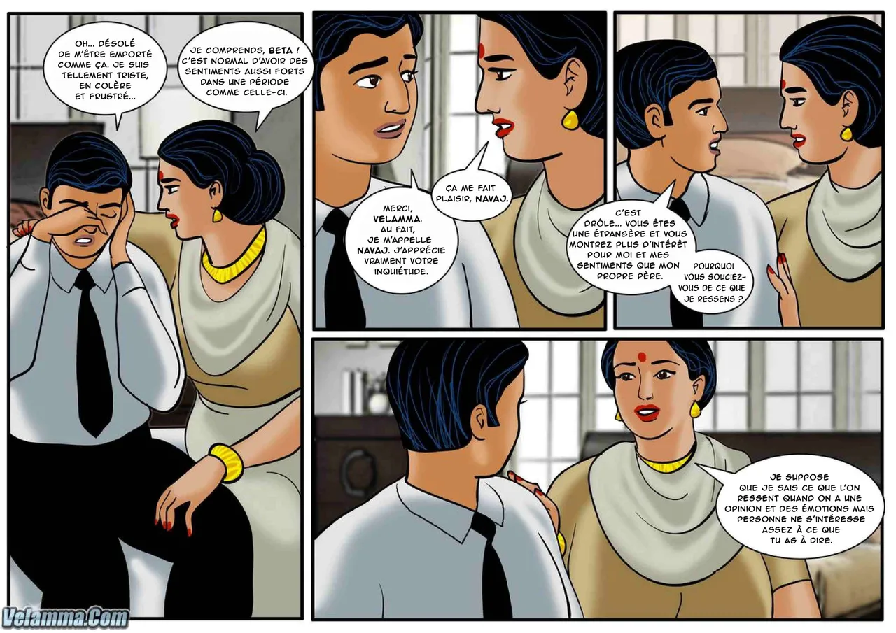 Velamma - 033- Les Funérailles page 6 full