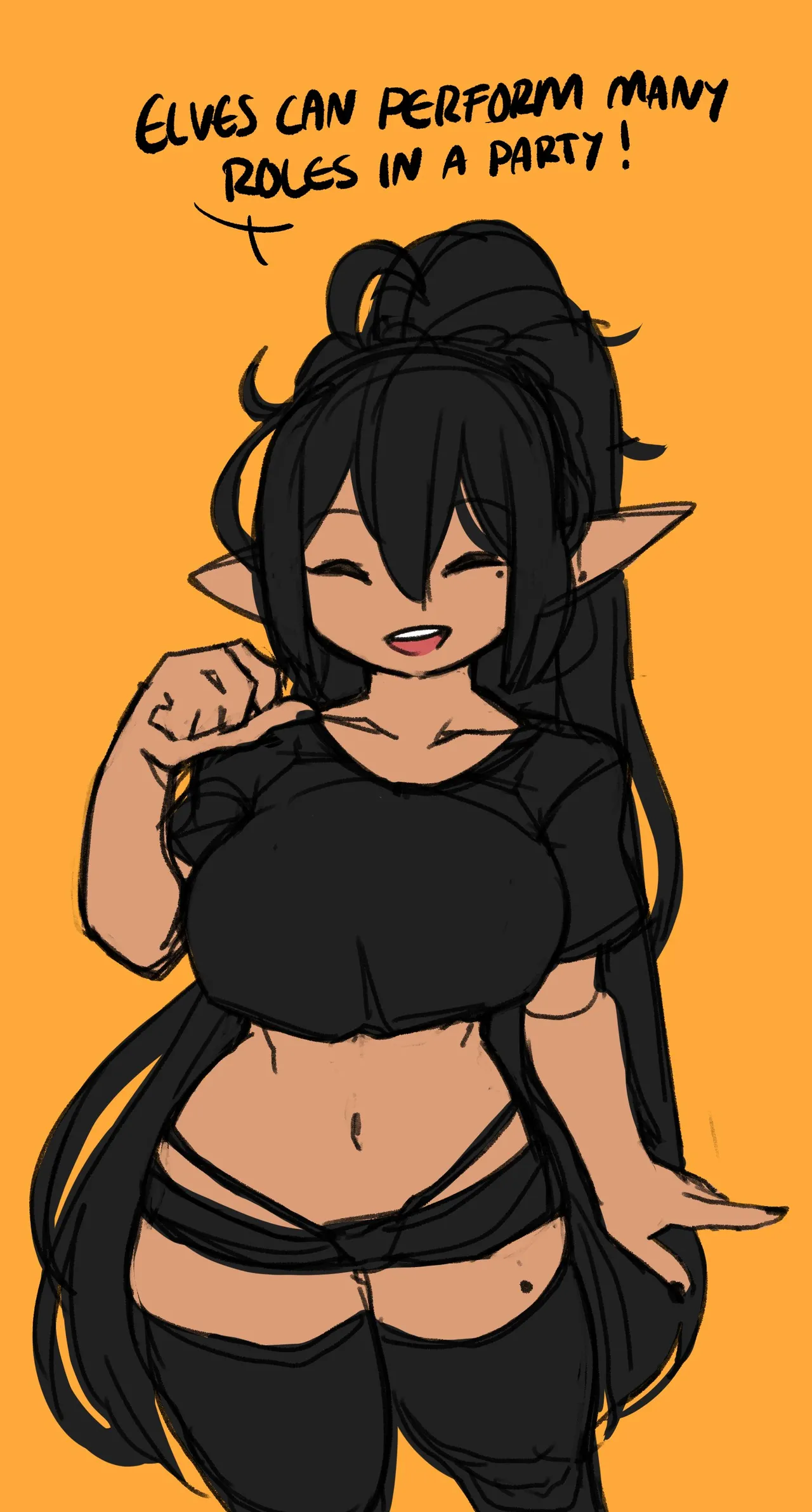 River - Dark Elf Gal page 10 full