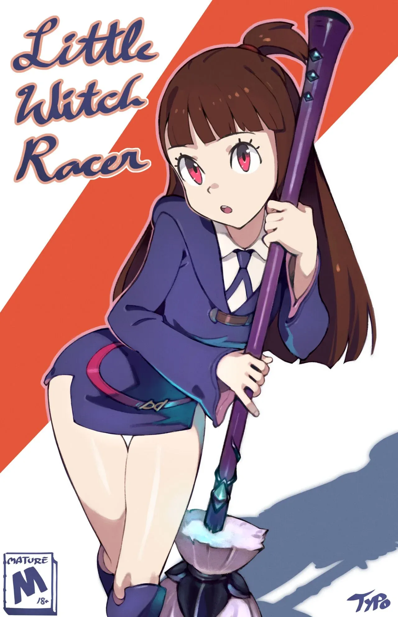 Little Witch Racer page 1 full
