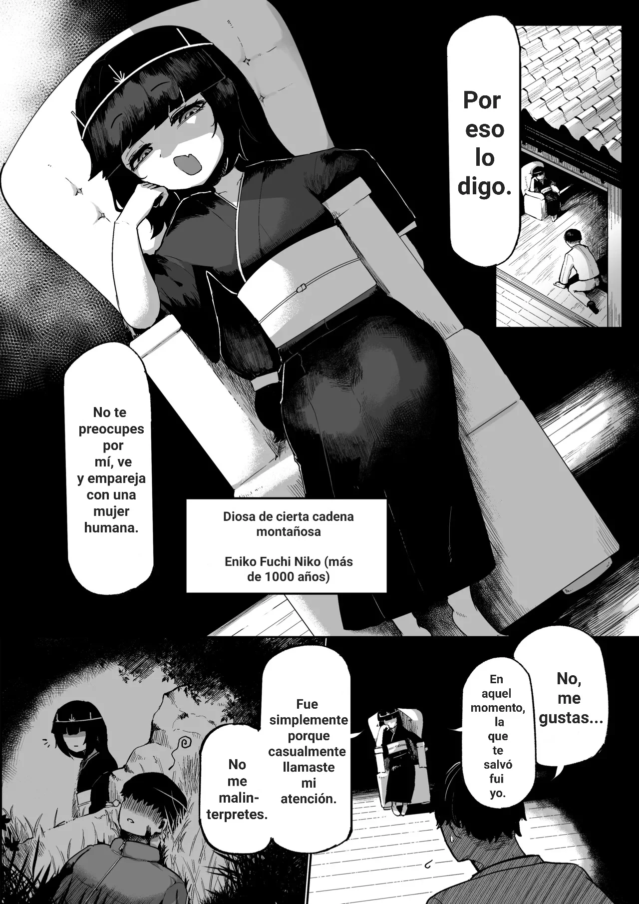 Chiisaku Kedakai Sokuochi Megami | Una Pequeña y Noble Diosa que se Enamora Instantáneamente page 3 full