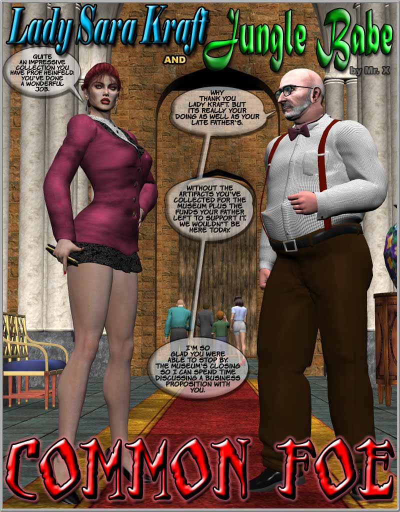 Sara Kraft & Jungle Babe page 1 full