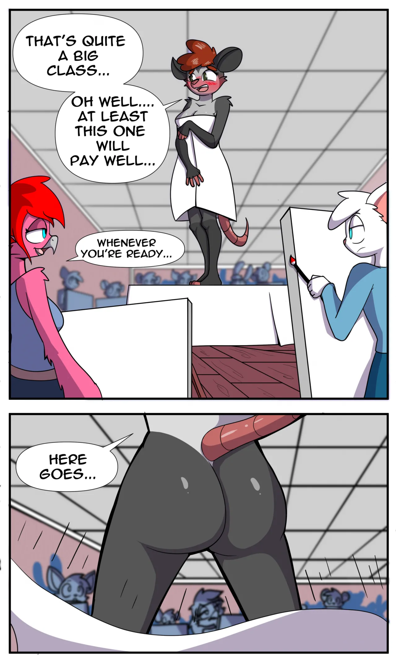 Roscoe the Model page 1 full