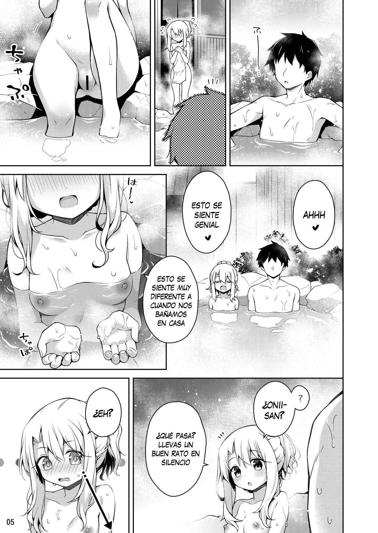 Illya to Issho ni Onsen Hairo | Entrando a las aguas termales con Illya ♡ page 6 full