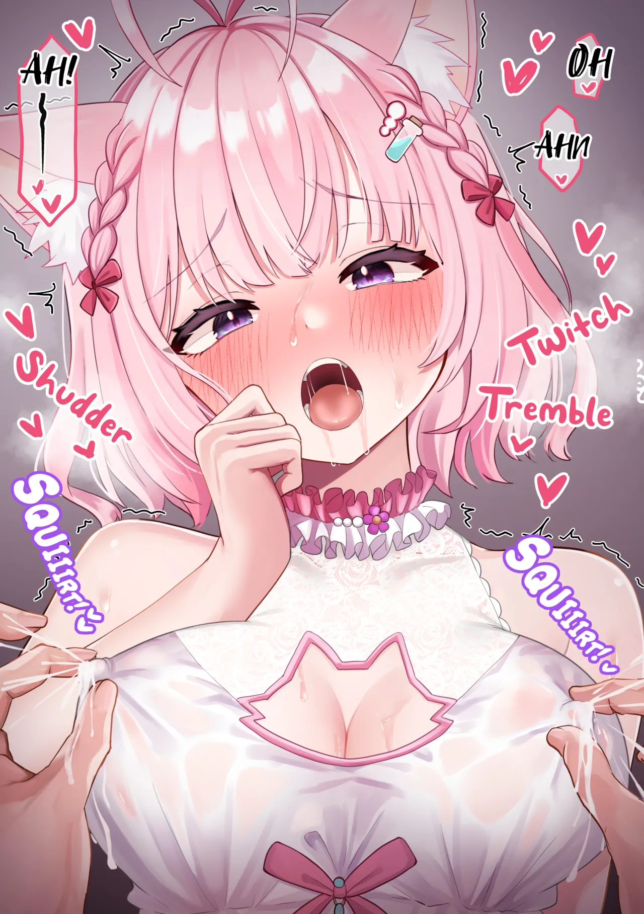 母乳で服が透けちゃうこ〇り 差分あり page 6 full