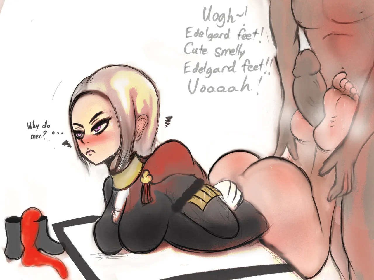 Edelgard's Blunder / Edelgard in Trouble! page 1 full