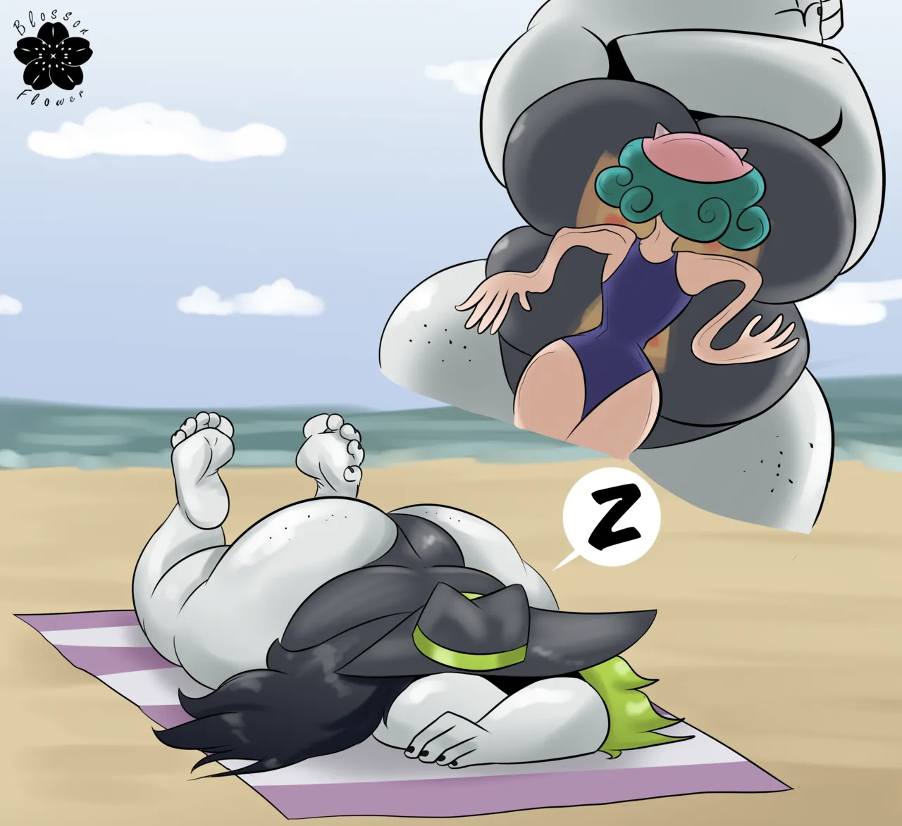 Day at the Beach with Elise page 8 full