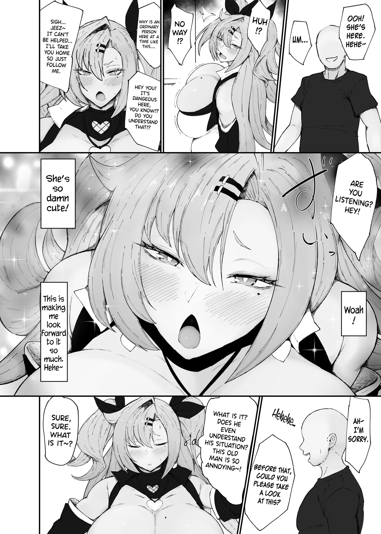 Dosukebe Dekachichi Nicole-chan | Slutty big busted Nicole-Chan page 4 full