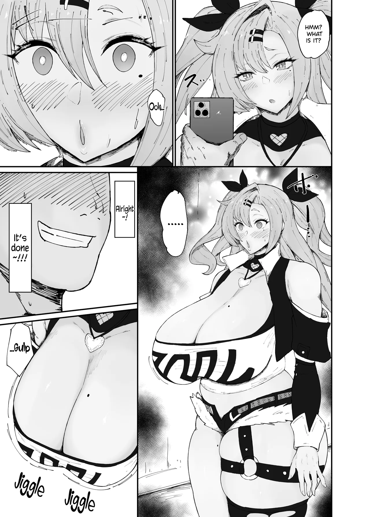 Dosukebe Dekachichi Nicole-chan | Slutty big busted Nicole-Chan page 5 full