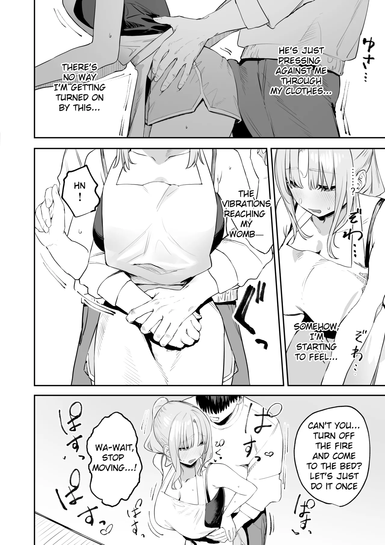 Zako Manko Claire-san no Manga  | Manga about Claire-san Weak Pussy page 4 full