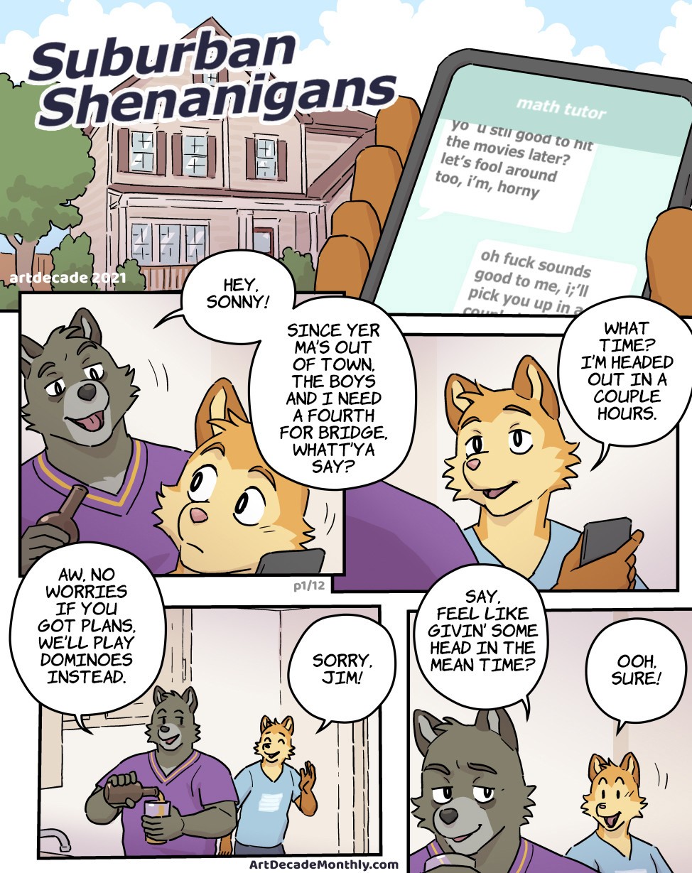Suburban Shenanigans page 1 full