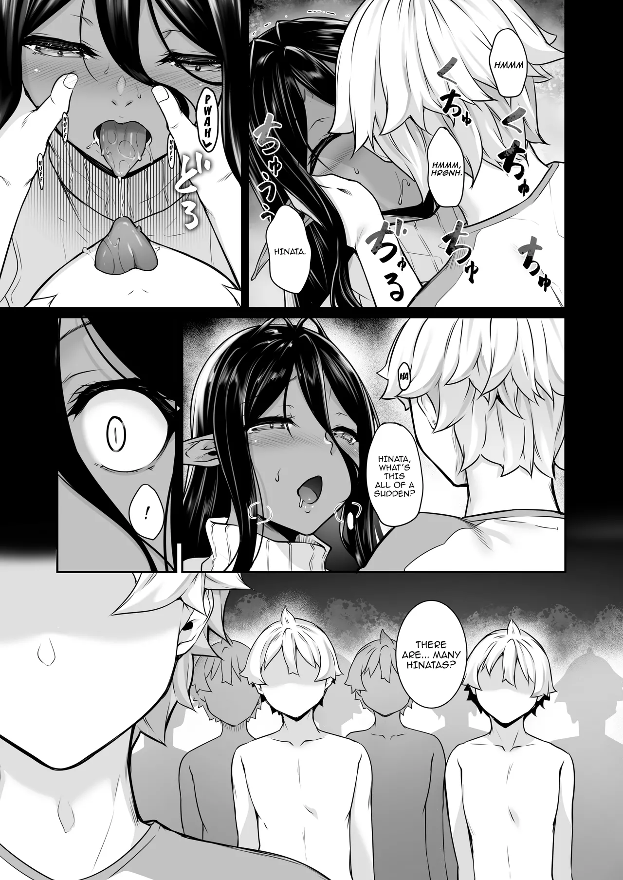 Chotto dake Ai ga Omoi Dark Elf ga Isekai kara Oikakete Kita 5 | A Slightly Clingy Dark Elf Chased Me From Another World 5 page 4 full