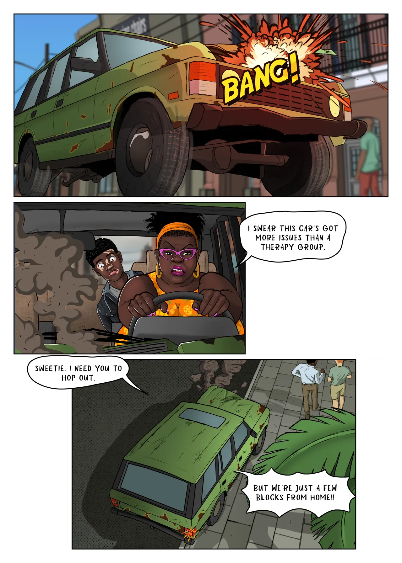 Joshie Takes a Big One! page 6 full