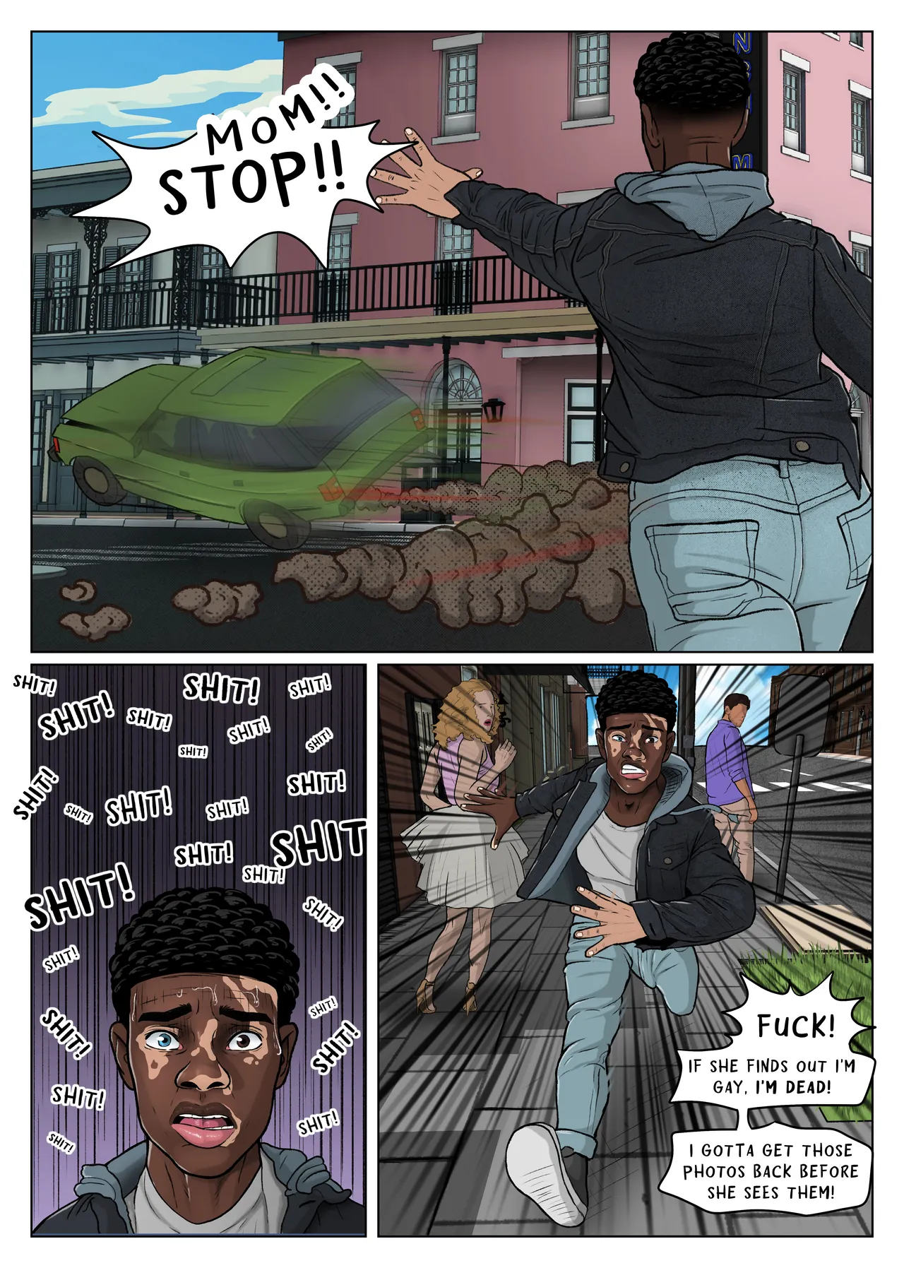 Joshie Takes a Big One! page 8 full