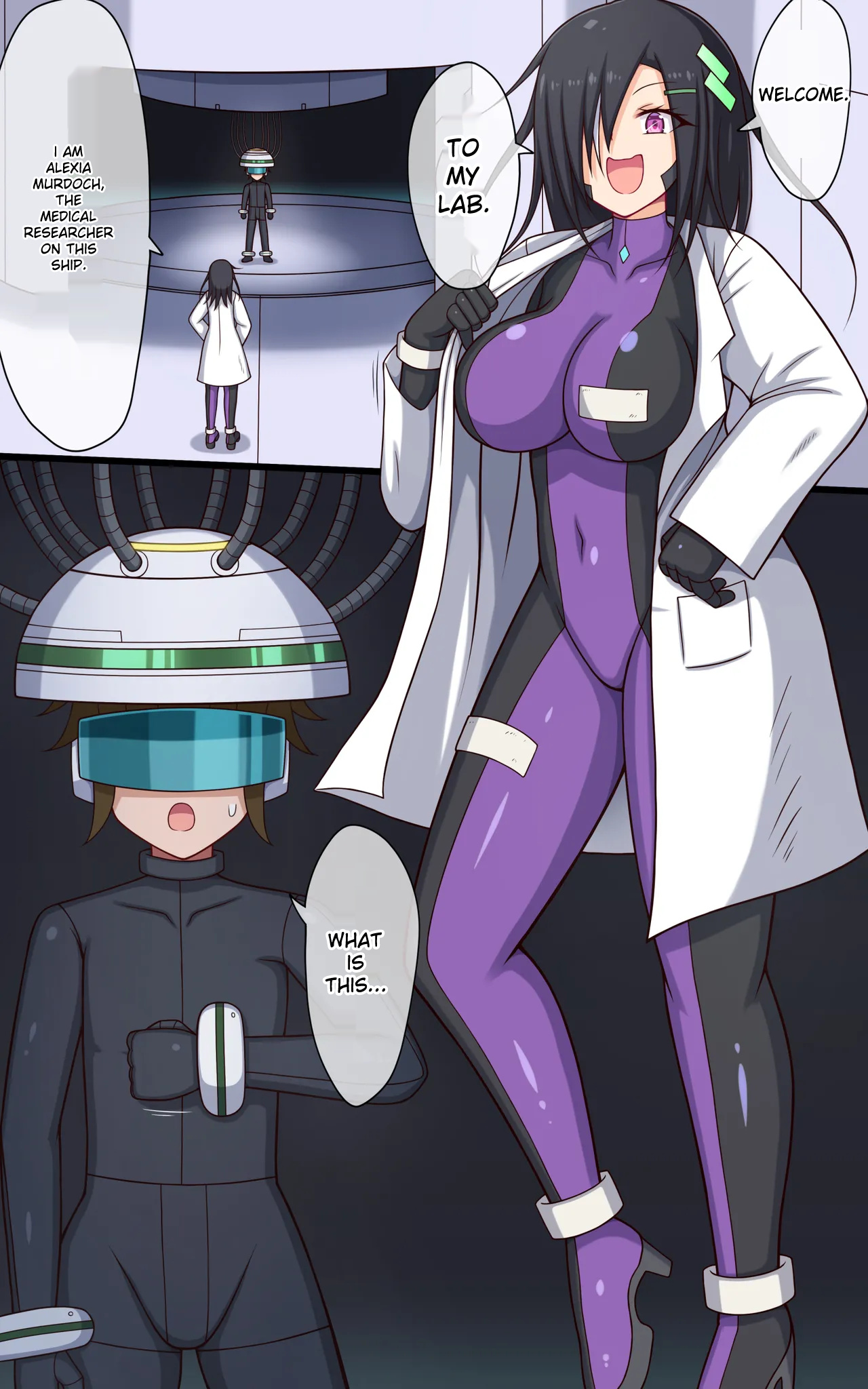 An eventful day at the tickling robot lab page 4 full