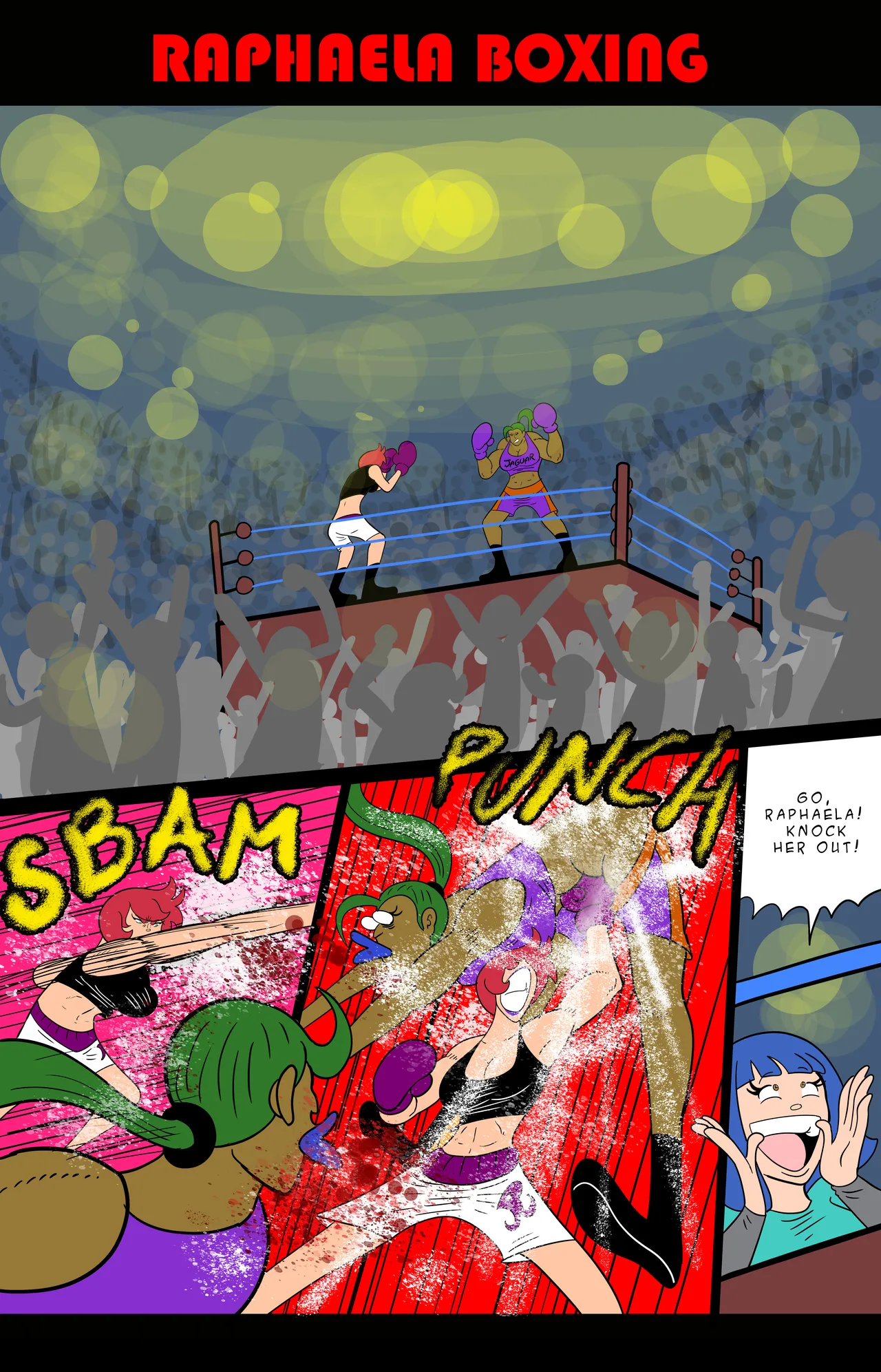 trappeddreamer - RAPHAELA BOXING page 1 full