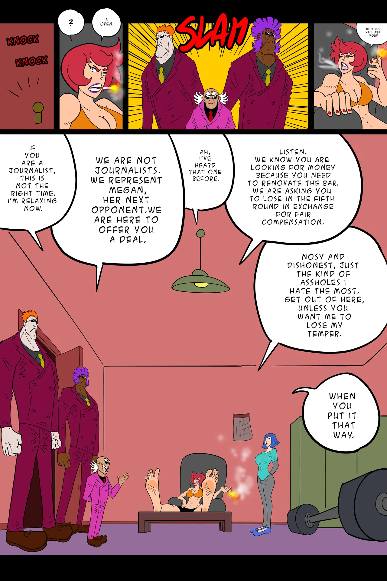trappeddreamer - RAPHAELA BOXING page 5 full