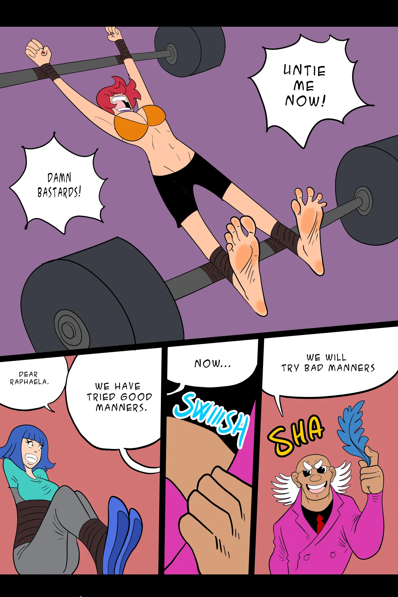 trappeddreamer - RAPHAELA BOXING page 7 full