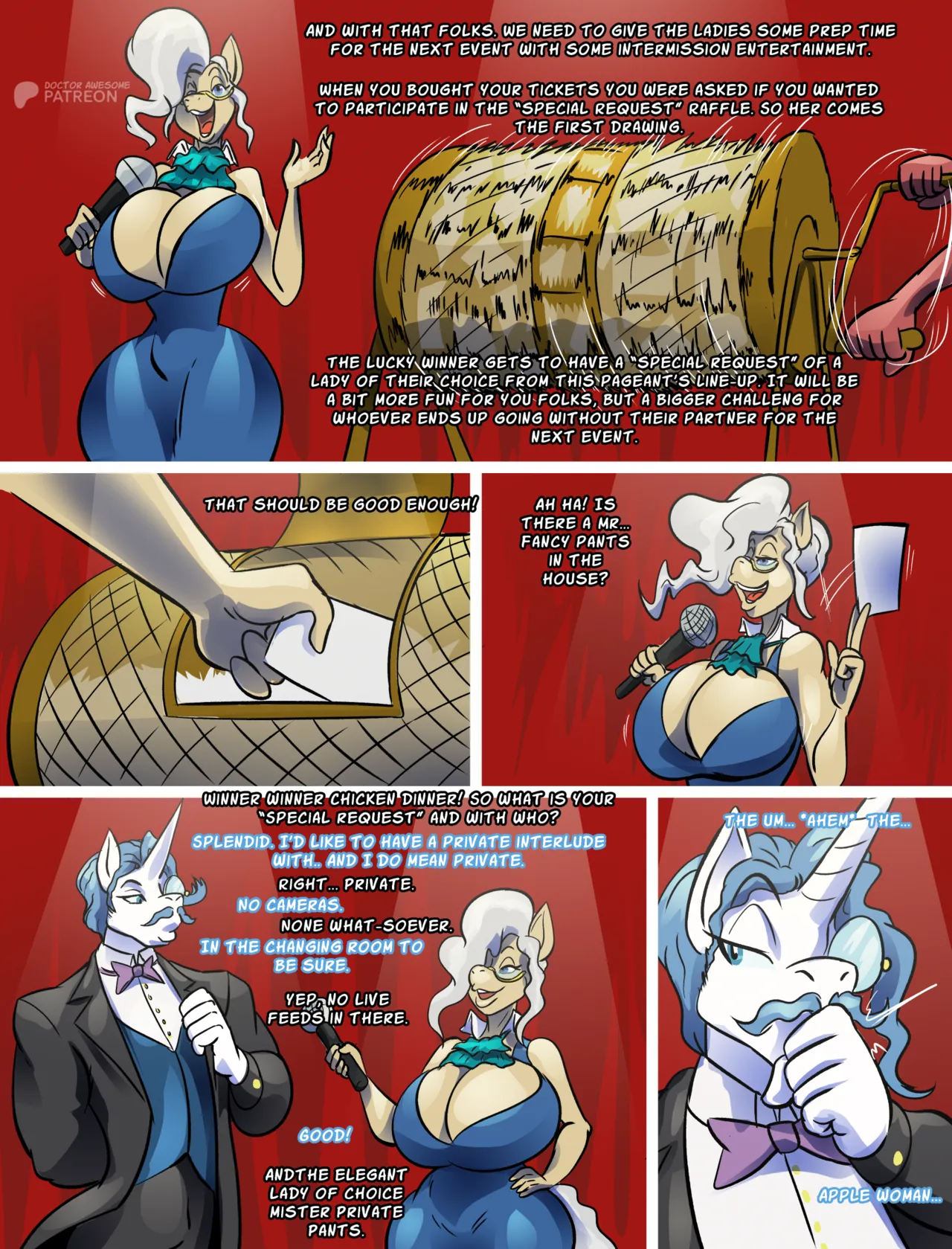 Buffaloman Comic: Pageantry page 6 full