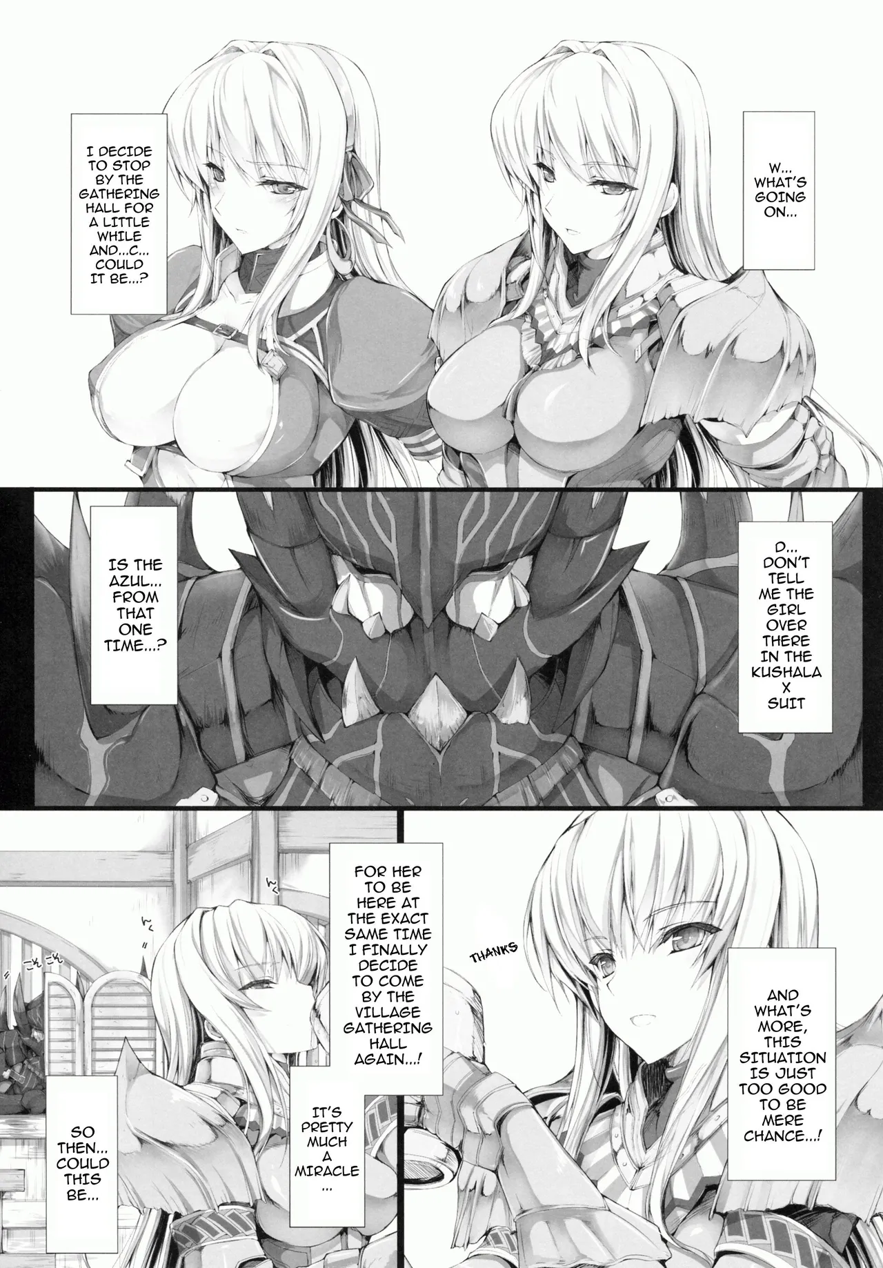 MonHun no Erohon 9 page 4 full