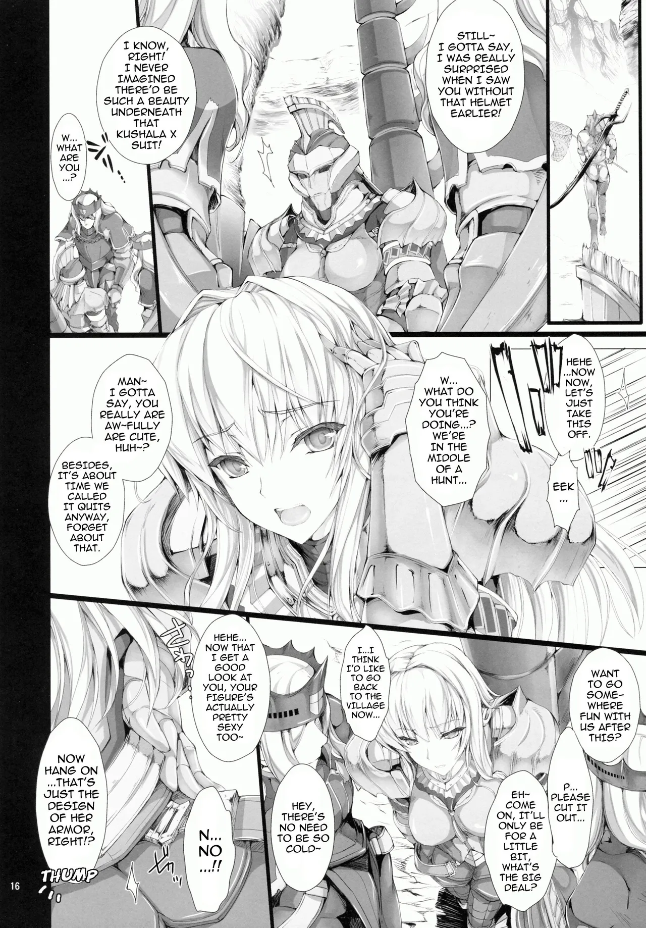 MonHun no Erohon 9 page 9 full