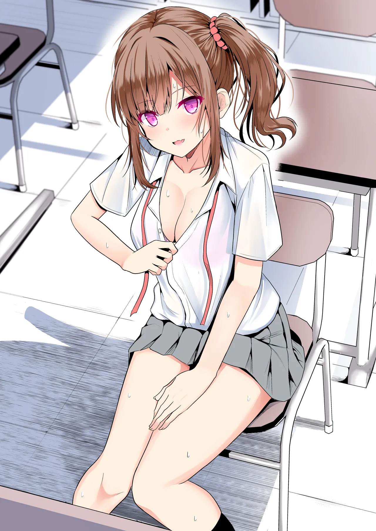 暑さで大胆になっちゃう女の子 page 2 full