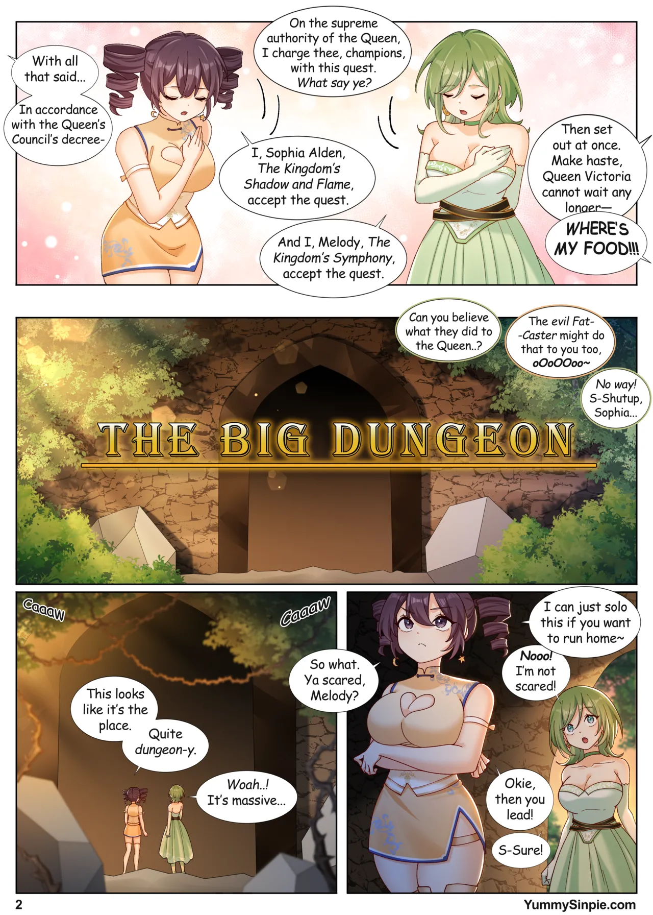 Dungeons & Fatties page 4 full