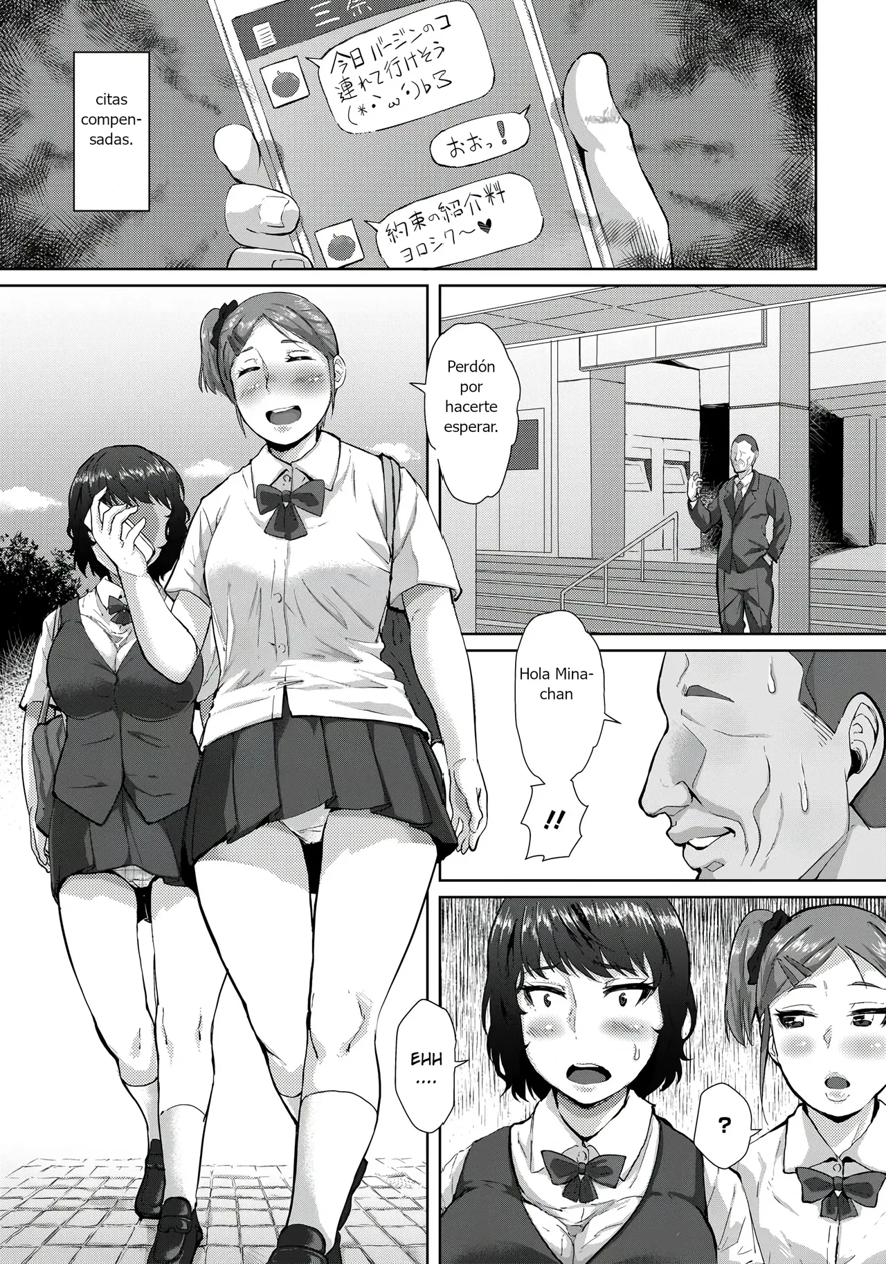 Hajime no Saiin Enkou | En mi Primera Cita Compensada Fui Excitada con un Afrodisíaco page 3 full