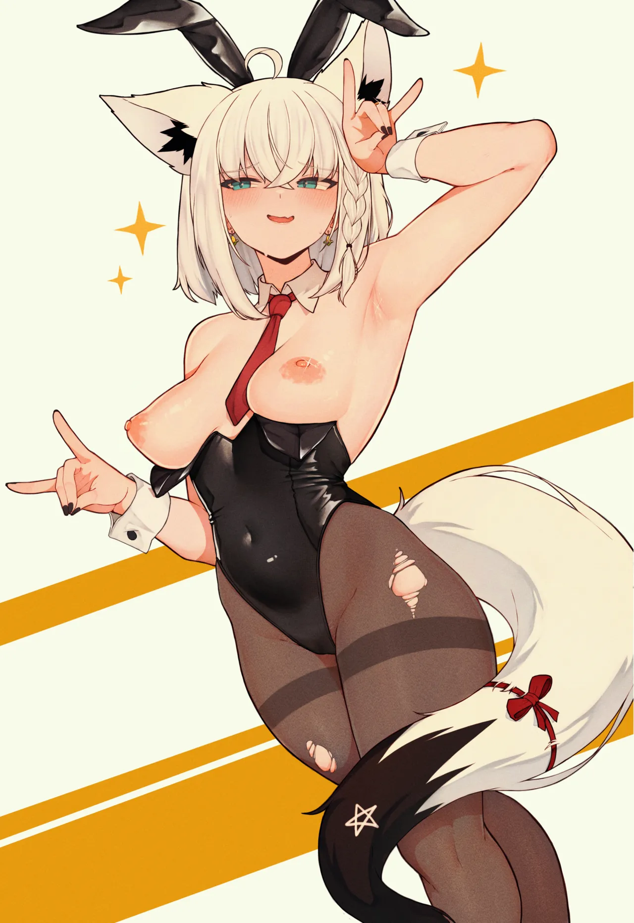 Shirakami/Kurokami Fubuki HQ+Naughty page 4 full