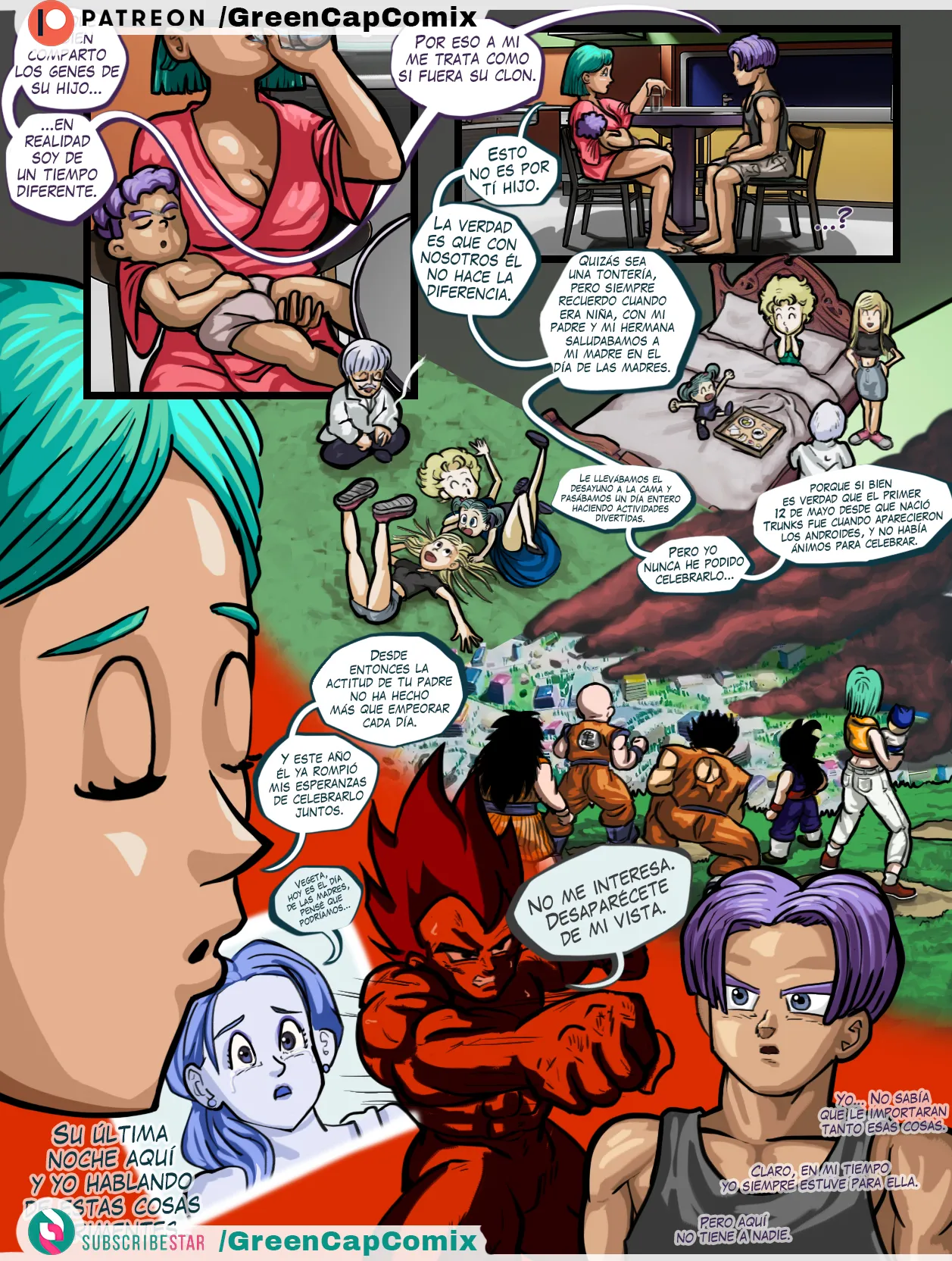 Bulma y el regalo de Trunks para El Día de las Madres page 8 full