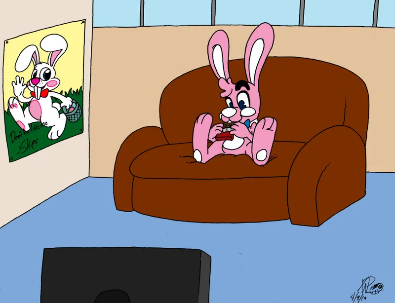 Wally Wonderbun Saves Easter... Maybe page 1 full
