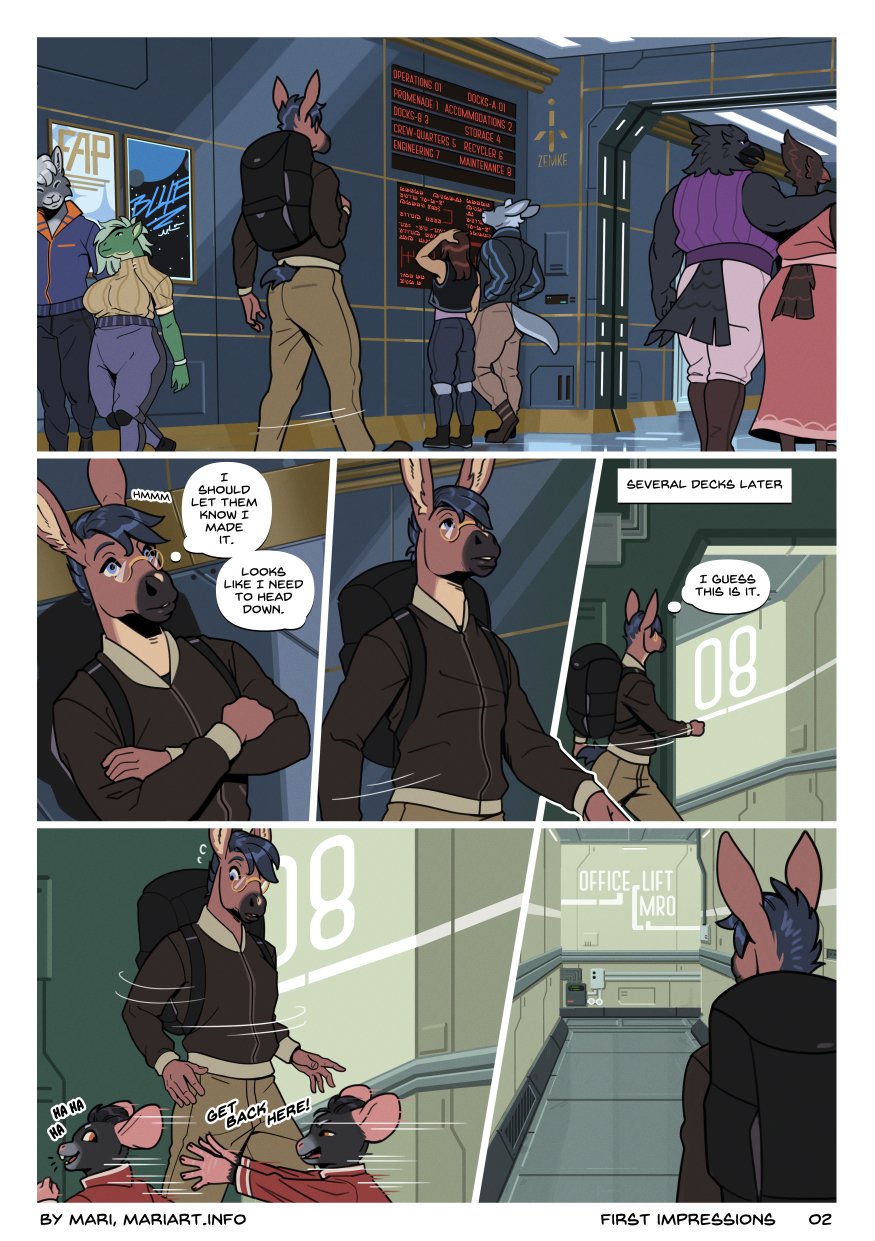 First Impressions page 1 full