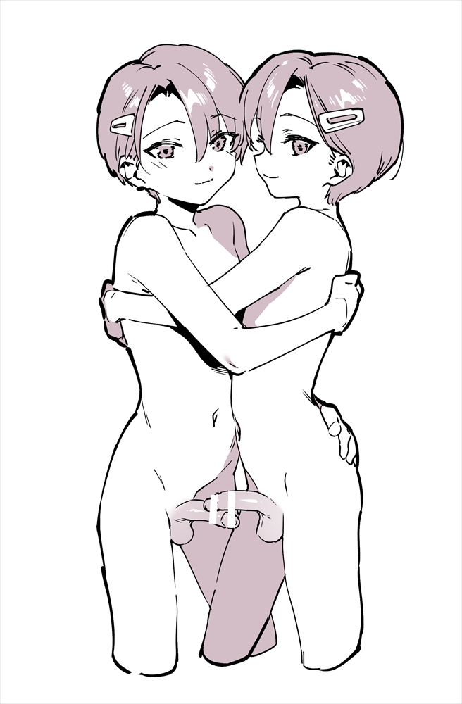 双子×お姉さんが描きたいなぁという練習お絵かき page 1 full