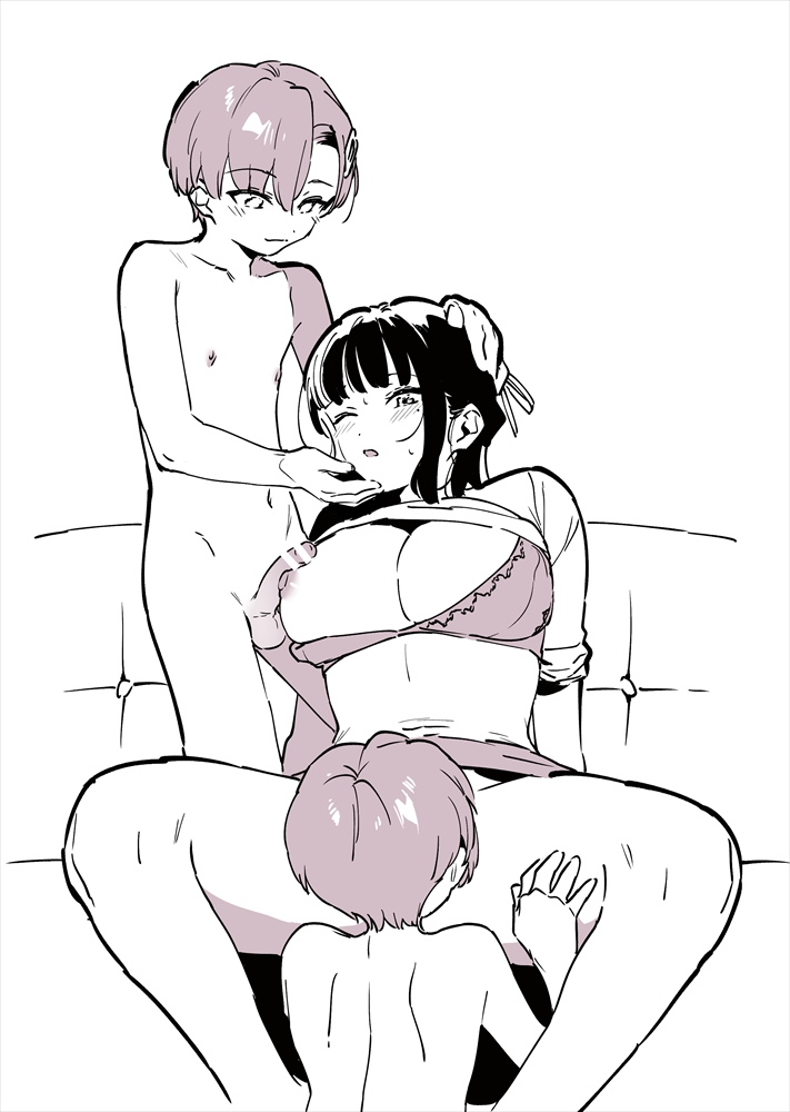 双子×お姉さんが描きたいなぁという練習お絵かき page 5 full