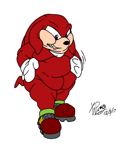 Knuckles Weight Gain page 1 full