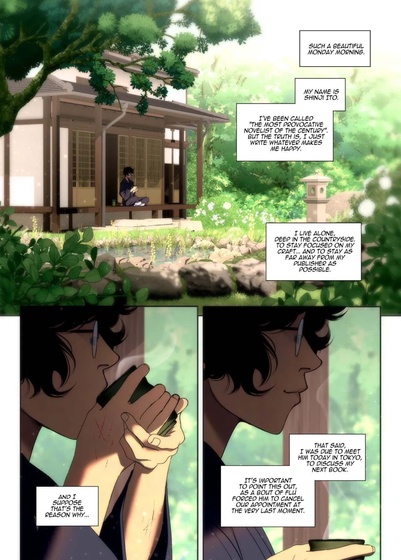 Kidnapped by an SM Writer page 1 full