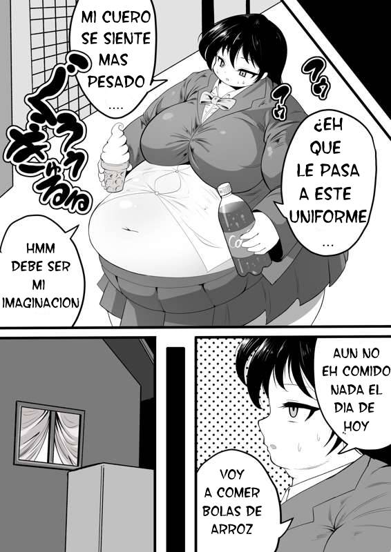 Una niña que no puede controlar su apetito y se queda dormida. page 3 full