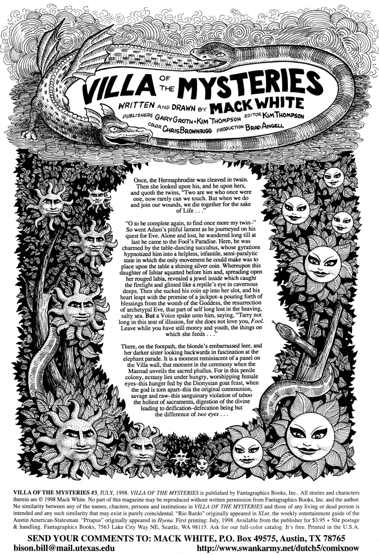 Villa of the Mysteries #3 page 2 full