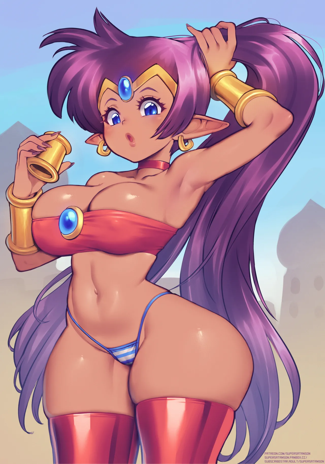 Just Shantae page 1 full