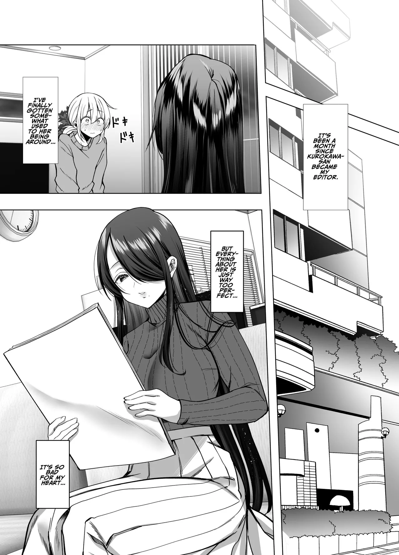 Ecchi na Henshuu Kurokawa-san | Erotic Editor Kurokawa page 8 full