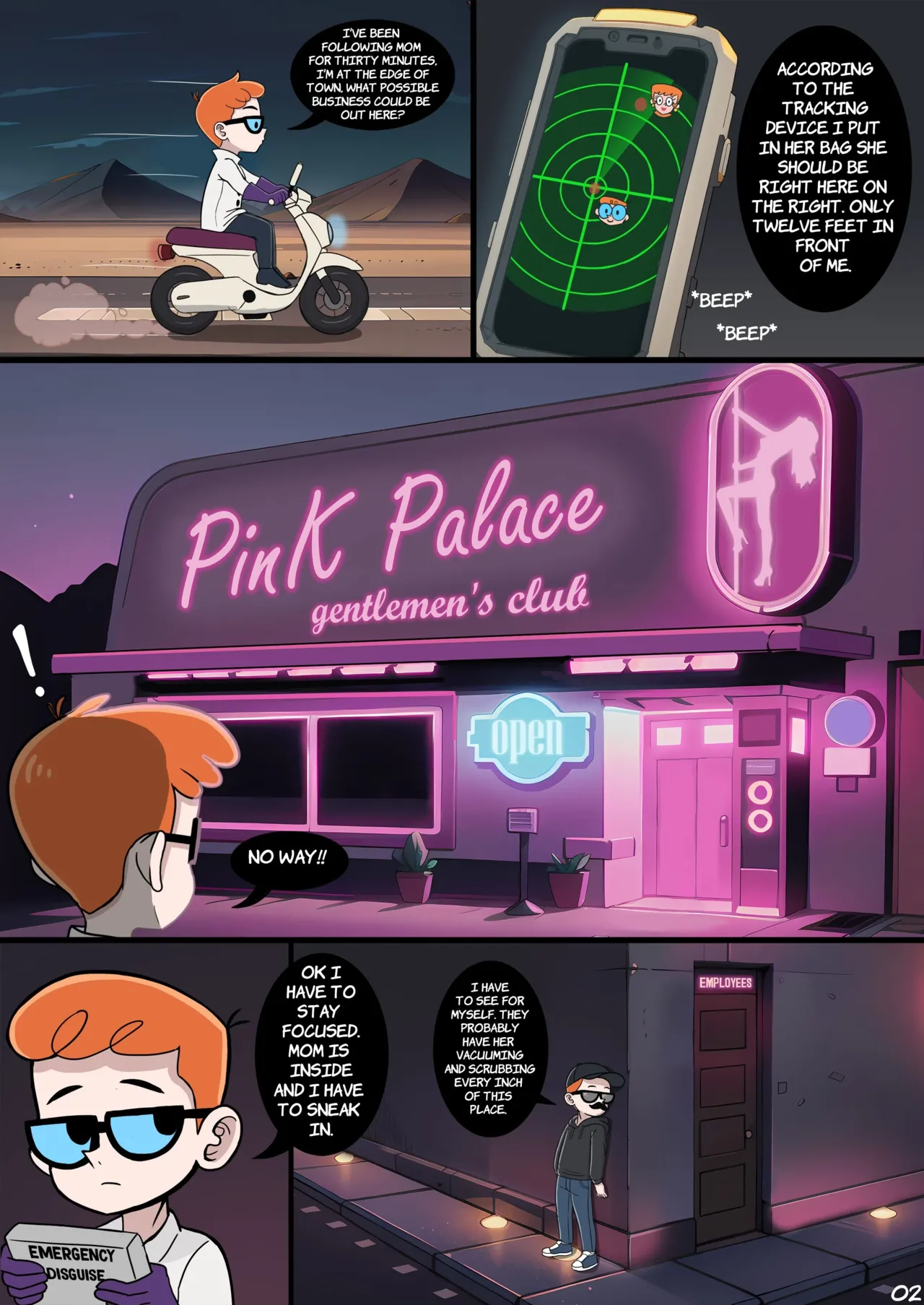 Dexter's Mom's Deep Cleaning  Missing Pages page 5 full