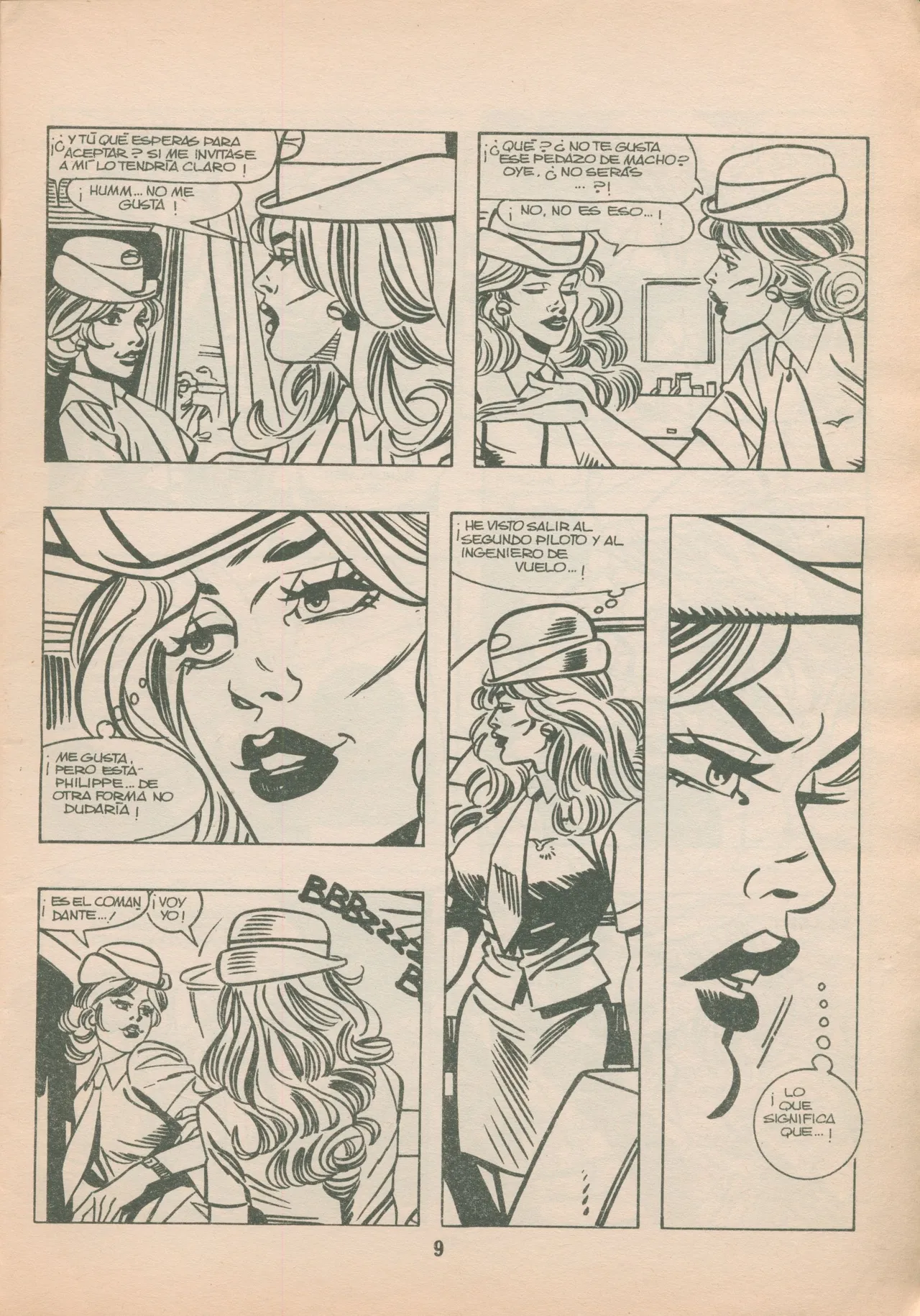 Azafatas 24_No violéis a Tippy - La doctora_Obscena Intriga page 9 full