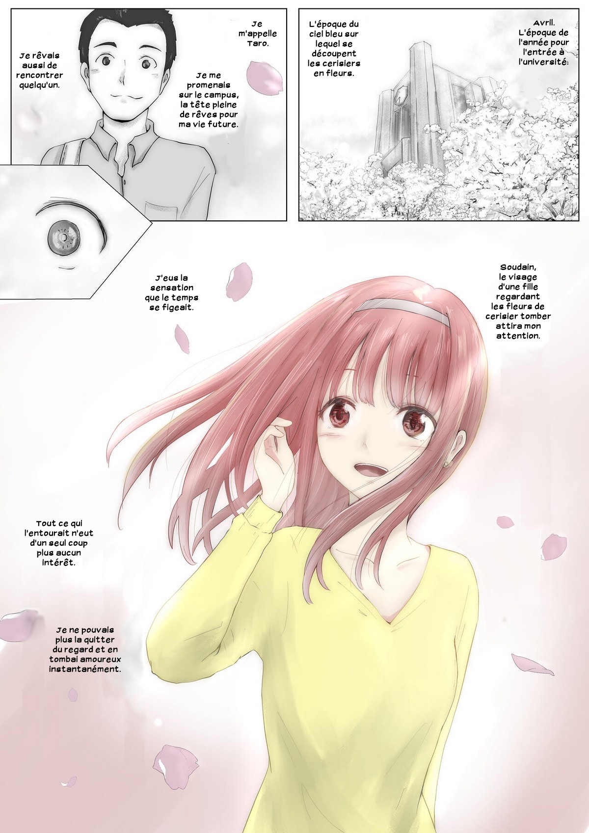 Honto no Kanojo 1 -Ore no Kanojo ga Hoka no Otoko ni Dakareteta nante Shinjinai- | Impossible que ma copine ait connu un autre homme 1 page 2 full