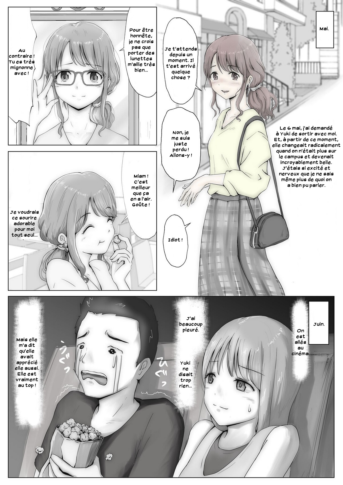 Honto no Kanojo 1 -Ore no Kanojo ga Hoka no Otoko ni Dakareteta nante Shinjinai- | Impossible que ma copine ait connu un autre homme 1 page 5 full