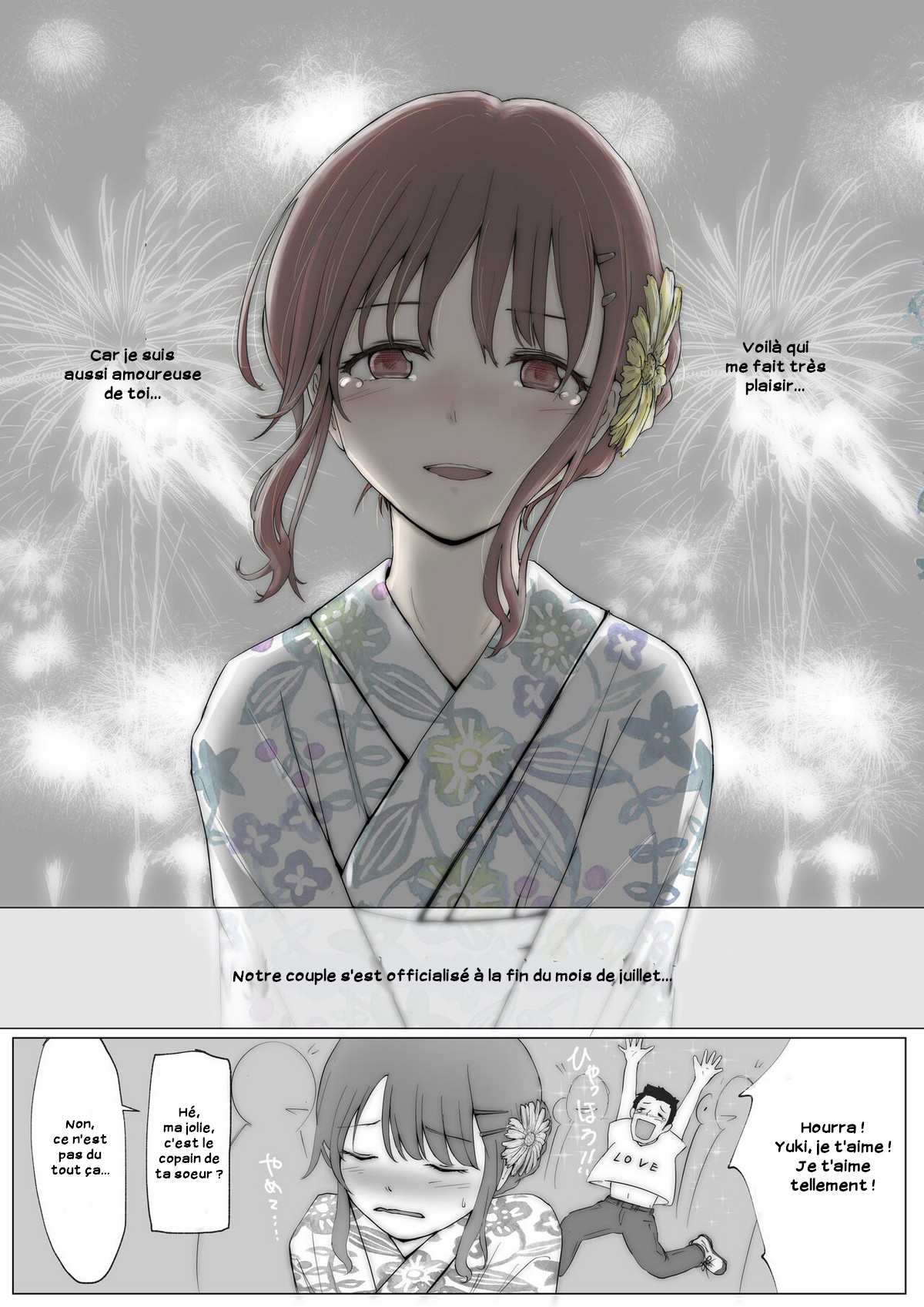 Honto no Kanojo 1 -Ore no Kanojo ga Hoka no Otoko ni Dakareteta nante Shinjinai- | Impossible que ma copine ait connu un autre homme 1 page 7 full